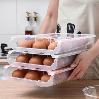 Šaldytuvas Maisto Produktų Laikymo Dėžutė Virtuvės Reikmenys Organizatorius Šviežių Dėžutė Kiaušinių Laikiklį Ant Kitos Virtuvės Įrankiai Nešiojamų Laukinių Iškylą